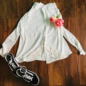 GIRLS WHITE THIN CARDIGAN 3 FOR 12+4.99 SHIPPING